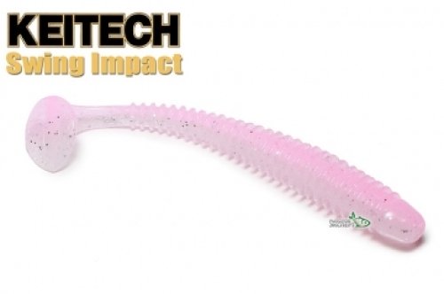 Силикон Keitech Swing Impact 2,0" - ea#10 Pink Silver Glow
