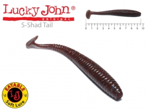 Силікон Lucky John S-Shad Tail 3.8" col.S19