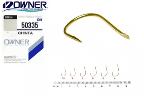 Гачки Owner 50335 Chinta Gold