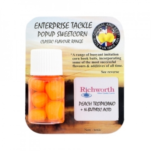 Кукуруза искусственная Enterprise Tackle Pop-Up Sweetcorn - Richworth Peach Tropicano