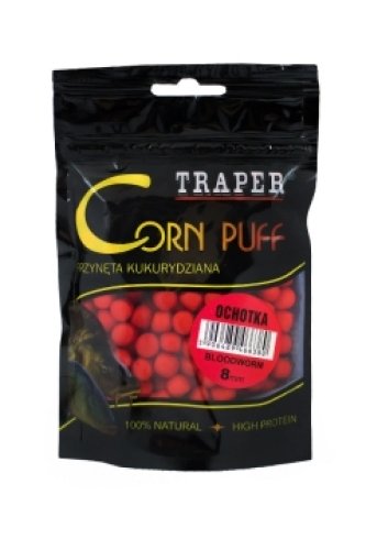 Вулканизированная кукуруза Traper Corn Puff 8мм 20г Мотыль
