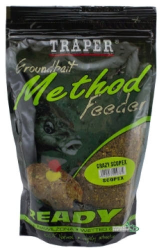 Прикормка Traper Method Feeder Ready 750г Scopex