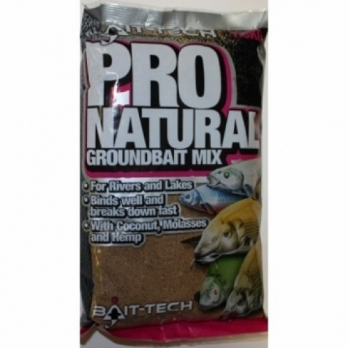 Підгодовування Bait-Tech Pro-Natural Groundbait Mix 1.5кг