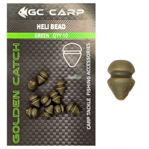 Намисто Golden Catch Heli Beads Green (10шт/уп)