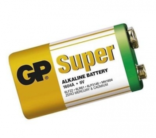 Батарейка Крона GP Super Alkaline Battery 1604a - 9v