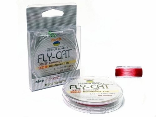 Волосінь NTEC Fly-Cat Red 50м