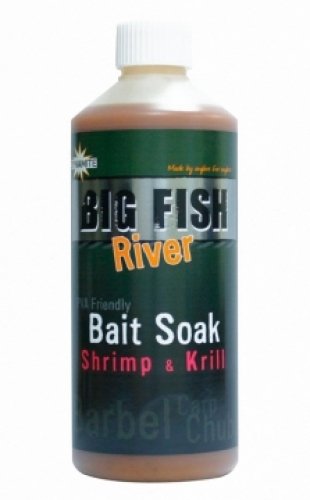 Ліквід Dynamite Baits Big Fish River Bait Soak - Shrimp & Krill 500мл (DY1378)
