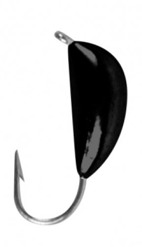 Мормишка вольфрамова Lucky John Банан Ризький з петелькою 3мм 0,7г LJ11030-04