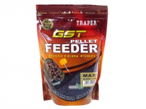 Пеллетс Traper GST Feeder 500г Maxi Black 4мм