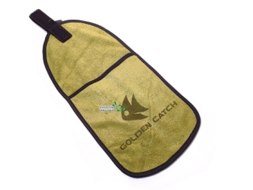 Полотенце Golden Catch with pocket, green