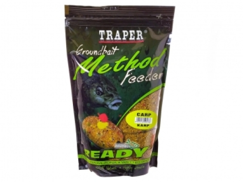 Прикормка Traper Method Feeder Ready 750г Carp