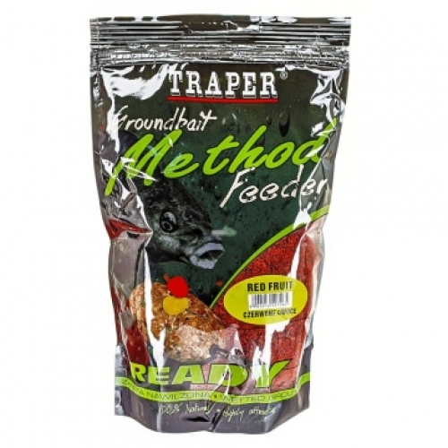 Прикормка Traper Method Feeder Ready 750г Red Fruit