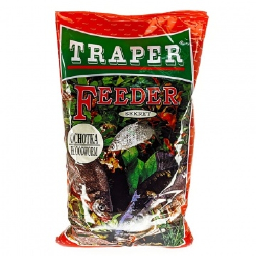 Прикормка Traper Secret Series 1кг Feeder Bloodworm