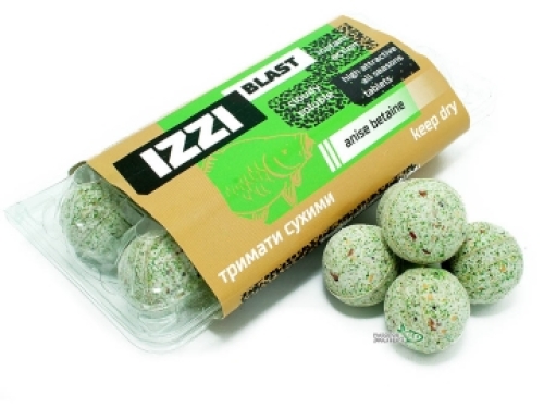 Растворимая таблетка IZZI Blast Anise 25мм (10шт/уп)