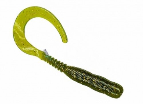 Силікон Reins Curly Curly 4,0" 035 Green Sparkle