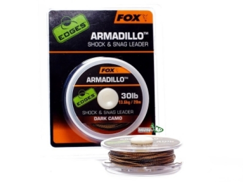 Шок-лидер Fox Armadillo Dark Camo 20м 30lbs (CAC457)
