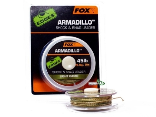 Шок-лидер Fox Armadillo Light Camo 20м 45lbs (CAC456)