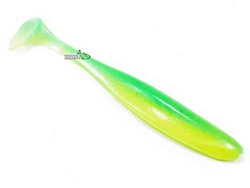 Силікон Keitech Easy Shiner 5,0" - ea#11 Lime Chartreuse Glow