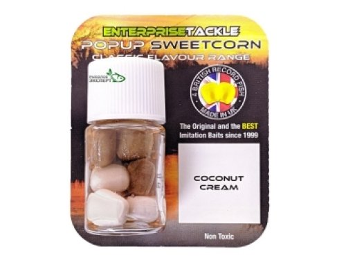 Кукуруза искусственная Enterprise Tackle Pop-Up Sweetcorn - Coconut Cream