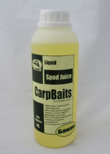 Ликвид Carp Baits Spod Juice Банан 1л