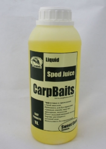 Ликвид Carp Baits Spod Juice Кукуруза 1л