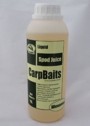 Ликвид Carp Baits Spod Juice Шоколад 1л