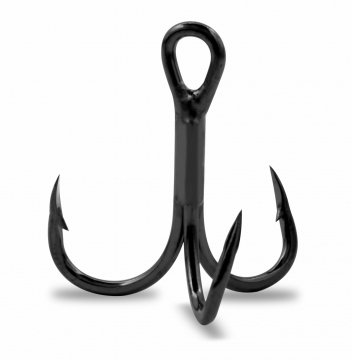 Тройник Gurza Round treble hook ST -36 UV Red №2/0: купить