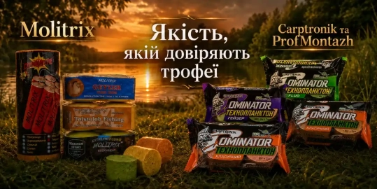 Технопланктон Molitrix, Carptronik и ProfMontazh