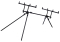 Род-Под Prologic C-Series Convertible Long Legs 4 Rod Pod