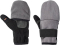 Перчатки Viking Fishing Ice Pro Gloves (fleece) 5 cut finger+cover, grey-graphite