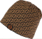 Шапка Brain з патерном black/brown