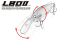 Воблер Megabass Deep-X 100 LBO 59F 10,6г