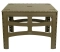 Стол складной пластиковый Tribe Camp Table High olive