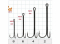 Двойник Gurza Double Hook X - Long Shank K-1506