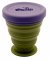 Стакан складний Tramp силіконовий з кришкою 200мл green (TRC-126-green)