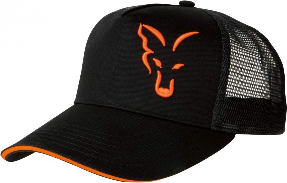 Кепка Fox Trucker Cap black/orange (CPR924)