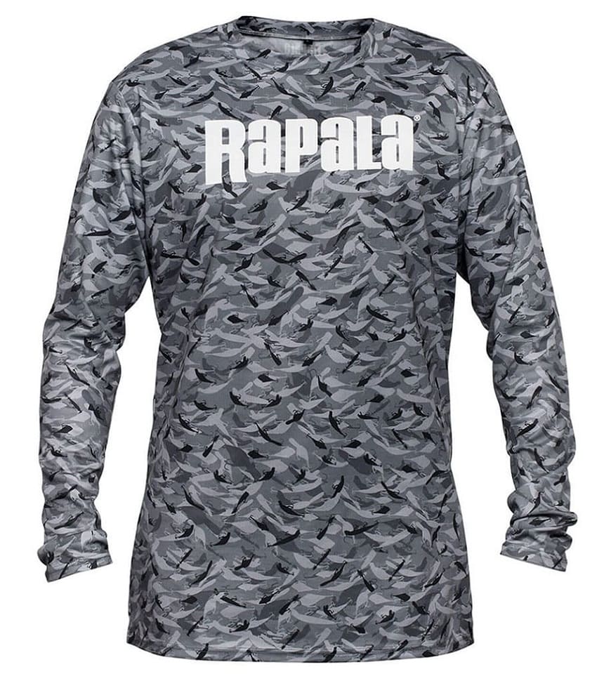 Футболка Rapala Lure Camo LS Shirt UPF