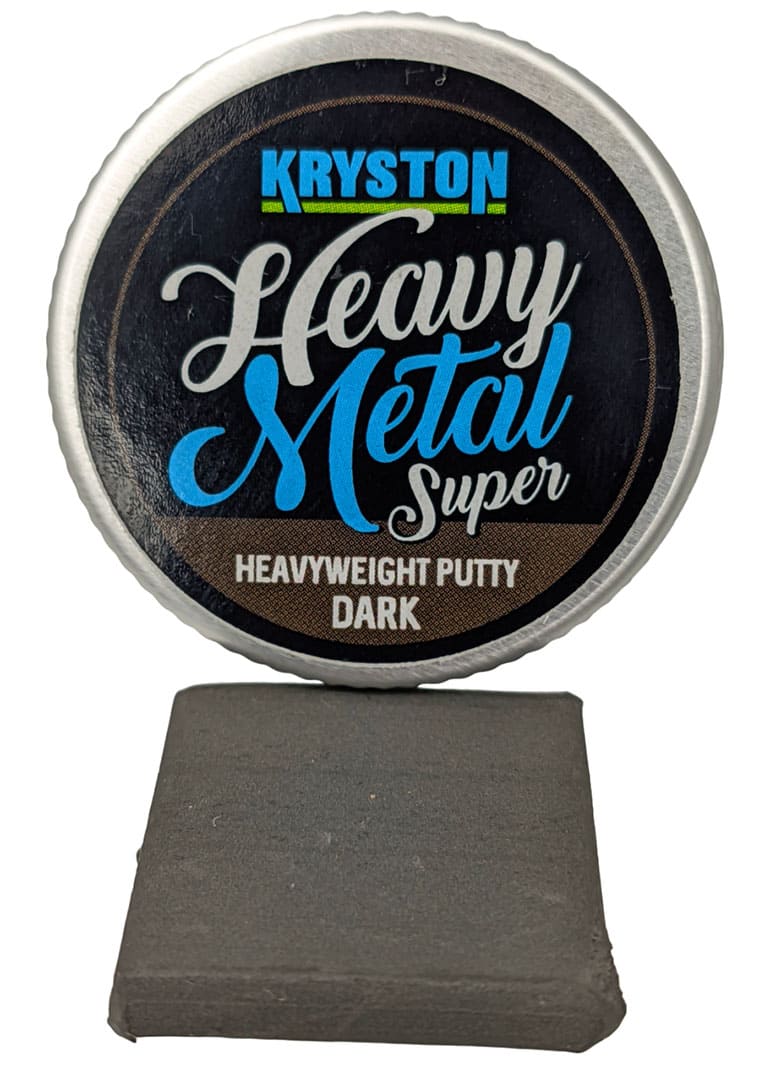 Мягкий свинец Kryston Heavy Metal  Super Heavyweight Putty 20г, dark
