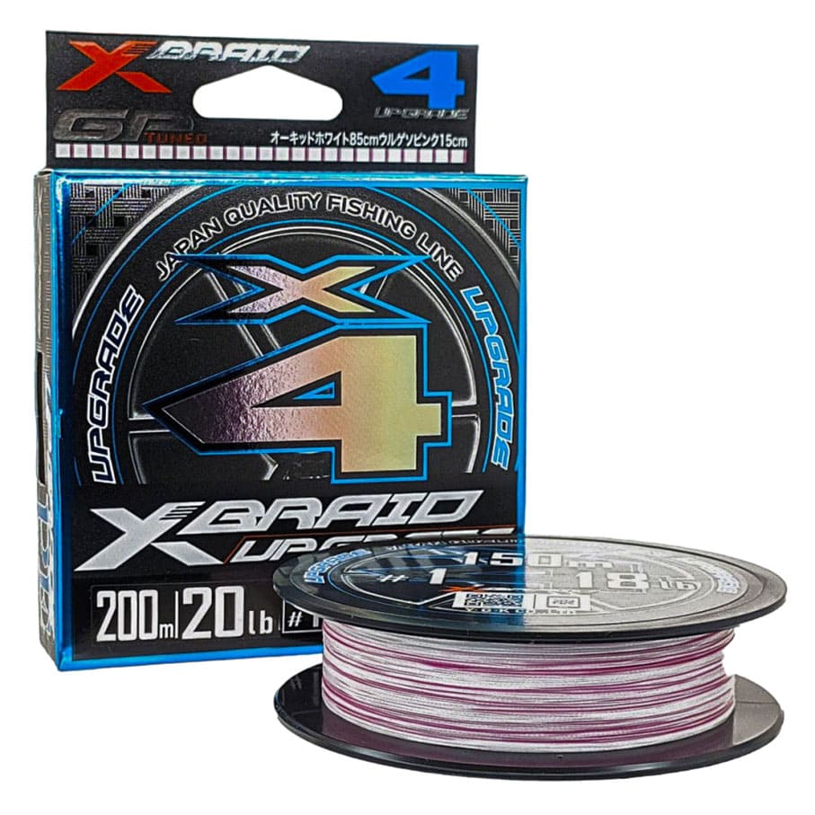 Шнур YGK X-Braid Upgrade X4 200м #1.5/0,205мм 25lb/11,3кг