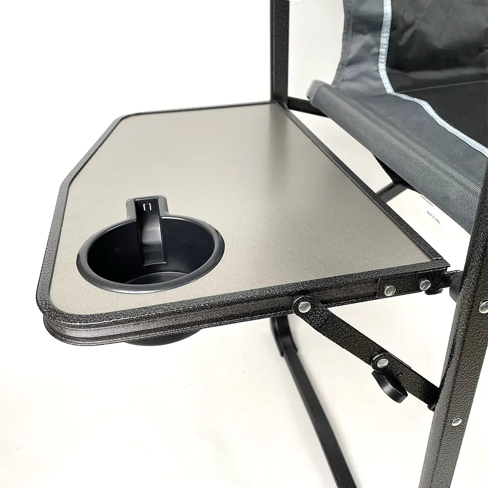 Кресло кемпинговое BaseCamp Rest, grey/black