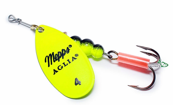 Блесна Mepps Aglia Fluo №4 9,0г Chartreuse: купить недорого в