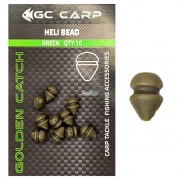 Бусина Golden Catch Heli Beads Green (10шт/уп)