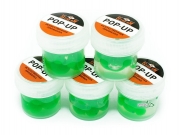 Горох силиконовый G.Stream Pop-Up зеленый с запахом конопли