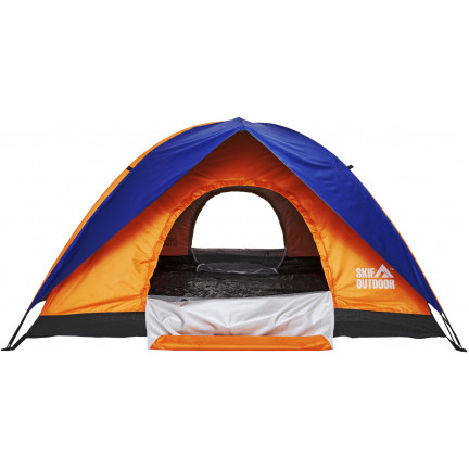 Палатка SKIF Outdoor Adventure II, 200x200см (3-х местная) orange/blue