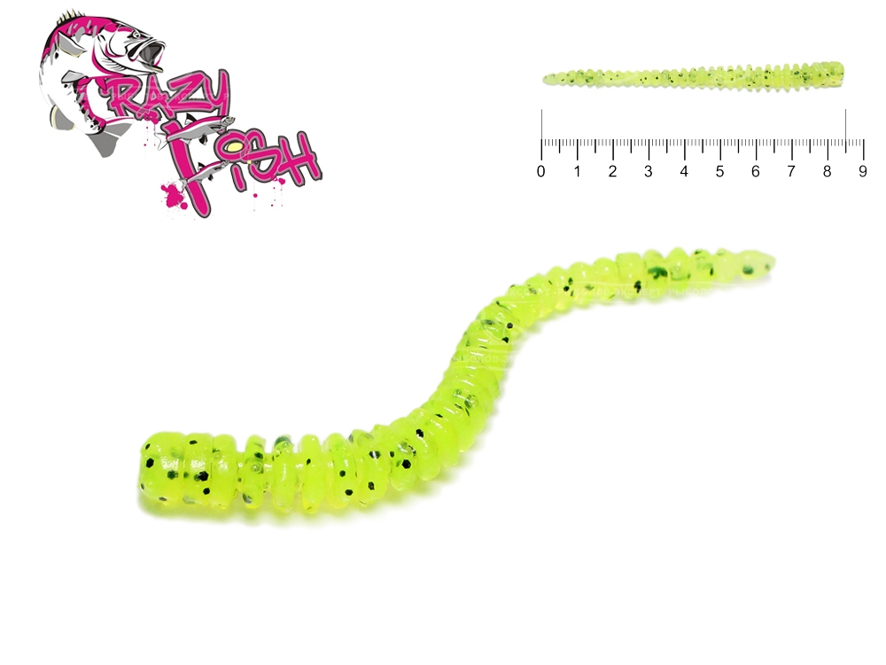 Силікон Crazy Fish Cruel Leech 5.5см col.23 Cucumber-кальмар