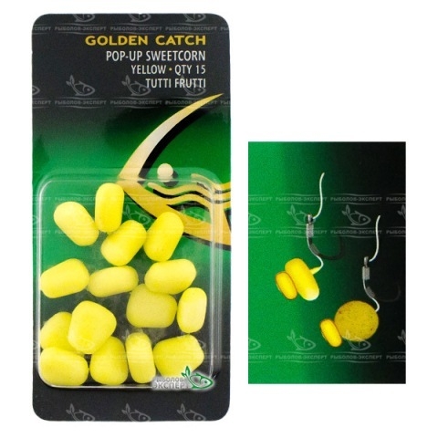 Кукурудза штучна Golden Catch Pop-Up Sweetcorn - Fish (Риба)