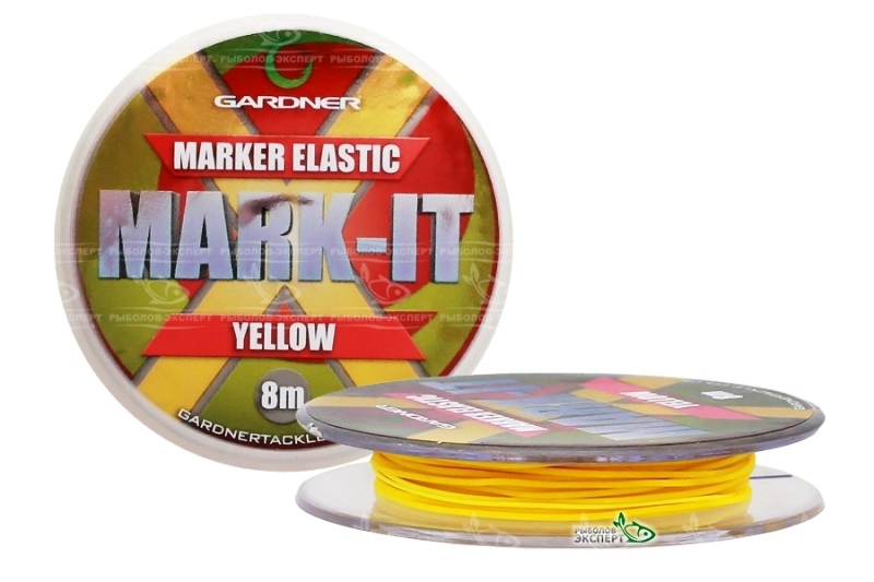 Маркер для жилки Gardner Mark-IT Marker Elastic 8м Yellow