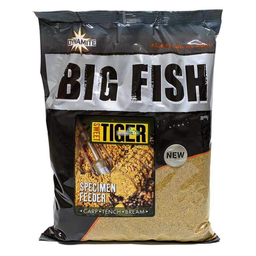 Прикормка Dynamite Baits Big Fish 1,8кг - Sweet Tiger Specimen Feeder
