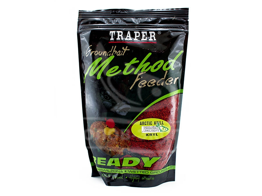 Прикормка Traper Method Feeder Ready 750г Krill