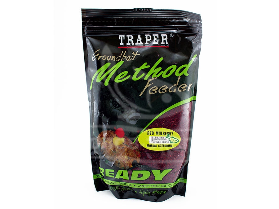 Прикормка Traper Method Feeder Ready 750г Mulberry (Шелковица)